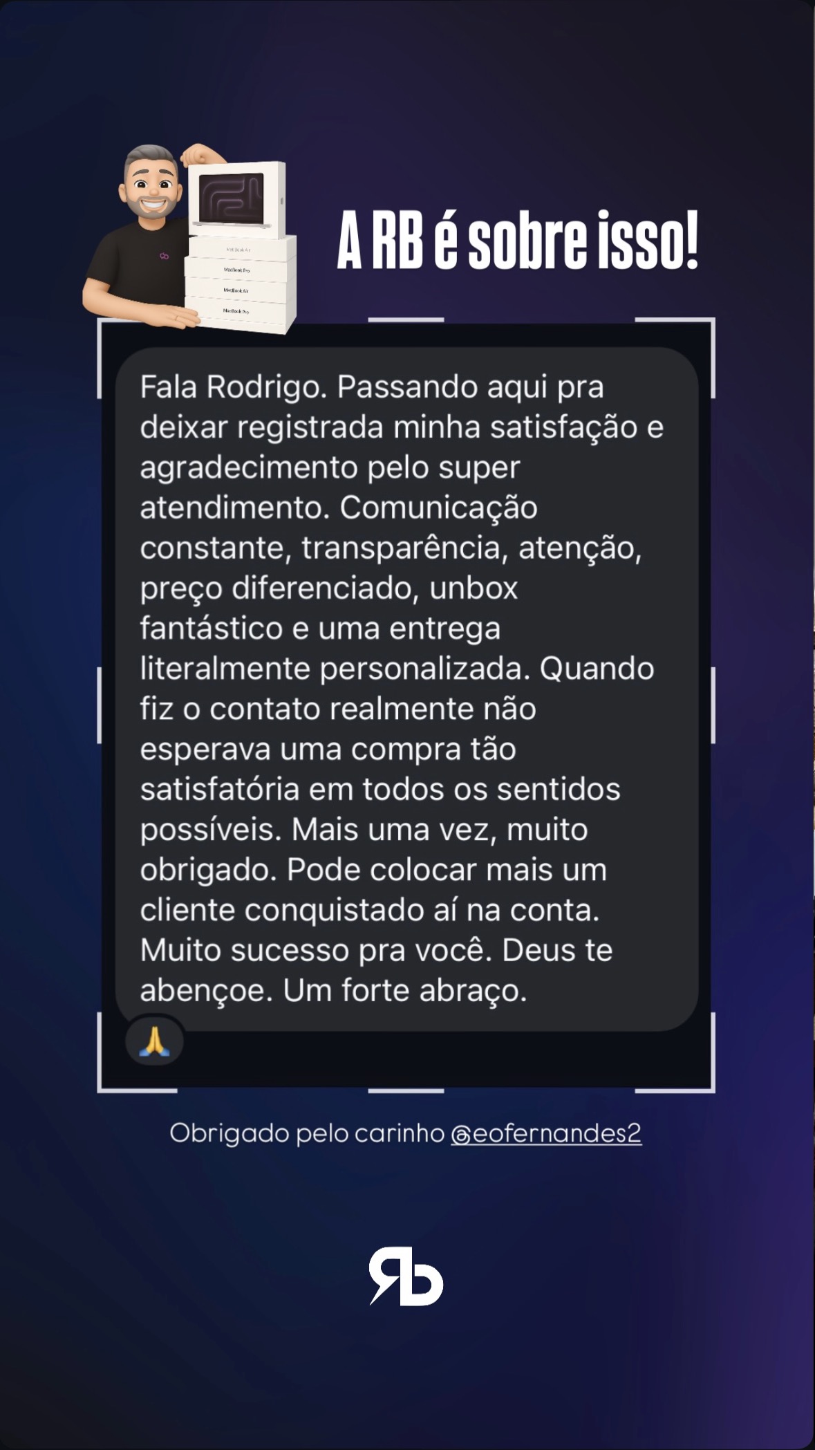Feedback de Erick Fernandes